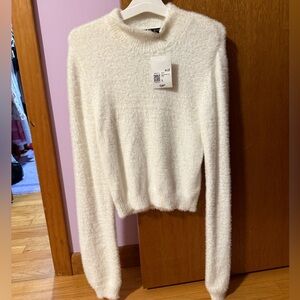 Forever21 Cozy White Women's Sweater